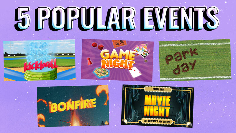 5 Summer Events Graphics Pack